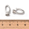 Brass Fold Over Clasps KK-H483-10P-3