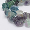 Raw Rough Natural Fluorite Bead Strands G-F403-01-3