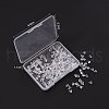 200Pcs Plastic Ear Nuts FIND-YW0001-12-1
