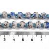 Natural Sesame Jasper Dyed Beads Strands G-H057-A21-02-5