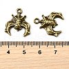 Tibetan Style Alloy Pendants TIBE-N010-04AB-NR-2