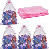 SOFPLATE 30pcs Large Organza Pouches Portable Shoes Bag Travel Storage Drawstring Bags OP-SP0001-03A-03-1