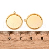 Brass Pendant Cabochon Settings KK-F898-20D-G-3