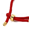 Braided Nylon Cord Bracelet Making MAK-A017-D03-42G-2
