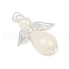 ABS Plastic Imitation Pearl Pendants PALLOY-JF04010-3