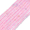Natural Morganite Beads Strands G-G106-A21-01-1