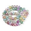 Transparent Glass Beads Strands X-GLAA-T023-4mm-A15-2