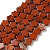 Natural Red Jasper Beads Strands G-B138-C06-01-2