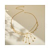Heart Star Iron & Brass & Alloy Tassel Double Layer Waist Chains for Bikini FS-WGFEFD2-01-4