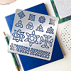 Stainless Steel Cutting Dies Stencils DIY-WH0279-174-5