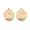 304 Stainless Steel Pendants STAS-N109-55G-1