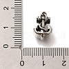 304 Stainless Steel European Beads STAS-G350-27AS-3