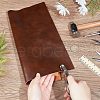 Vegetable Tanned Cowhide Leather Fabric DIY-WH0030-10-3