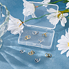 ARRICRAFT 8Pcs 2 Colors Brass Ear Nuts FIND-AR0005-16A-4