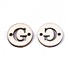 Unfinished Natural Poplar Wood Links Connectors WOOD-S045-140A-01G-2