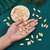 DICOSMETIC 50Pcs Brass Pendants KK-DC0004-21-3