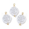 Opaque Acrylic Pendants KK-K296-04A-G-1