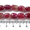 Dyed Natural Malaysia Jade Beads Strands G-P528-I03-01-5