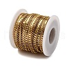 304 Stainless Steel Oval Link Chains CHS-B006-09G-2