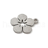 304 Stainless Steel Charms STAS-G355-15P-2
