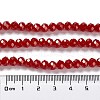 Baking Painted Imitation Jade Glass Bead Strands DGLA-A034-J10mm-A29-3