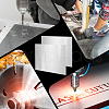 Brushed Rectangle 304 Stainless Steel Sheets TOOL-WH0159-24A-6