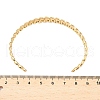 Croissant 304 Stainless Steel Cuff Bangles for Women BJEW-S171-01C-G-3