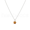 Stainless Steel Cable Chain Necklace QL5593-2-1