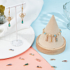 Beebeecraft 40Pcs Faceted Glass Pendants GLAA-BBC0001-05-4