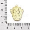 Alloy Enamel Pendants ENAM-R001-01KCG-02-3