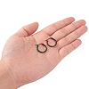 304 Stainless Steel Hoop Earrings EJEW-F105-11B-4