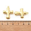 Cross Brass Pendants KK-L237-003G-3