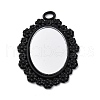 Glass Mirror Pendants FIND-Z073-02EB-01-1