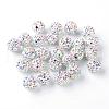 Polymer Clay Rhinestone Beads RB-Q184-24-1