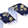 Japanese Kimono Style Floral Cotton Ribbon OCOR-I008-01B-05-2