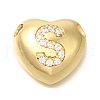 Rack Plating Brass Micro Pave Cubic Zirconia Pendants KK-I722-04G-S-1