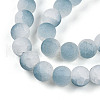 Crackle Glass Beads Strands GLAA-N009-10mm-06-3