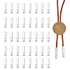 SUPERFINDINGS 60Pcs Alloy Cord Ends FIND-FH0009-54-1