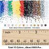 Olycraft 2 Boxes 2 Colors Pointed Back Resin Rhinestone Cabochons MRMJ-OC0003-04-2
