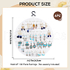 Polyester Wall-Mounted Jewelry Hanging Rolls AJEW-WH20002-23B-2