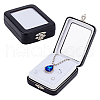 PU Leather Jewelry Gift Storage Box AJEW-WH0475-04B-7
