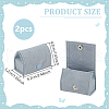Velvet Packing Button Bags ABAG-WH0040-15-2