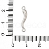 Brass Horn of Plenty Connector Charms KK-V002-20P-3