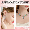 SUNNYCLUE 120Pcs Tibetan Style Alloy Pendants FIND-SC0007-44-5