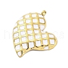 304 Stainless Steel Pendants STAS-V003-02G-09-2