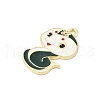 Alloy Enamel Pendants ENAM-D301-01G-06-2