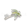 Rack Plating Alloy Enamel and Rhinestone Pendants PALLOY-R151-33P-2