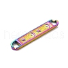 Ion Plating(IP) 304 Stainless Steel Connector Charms STAS-F282-12MC-3