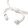 Heart Alloy Charm Bracelets BJEW-JB11503-01-5