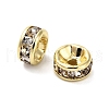 304 Stainless Steel Rhinestone Spacer Beads X-STAS-L285-001G-01-2